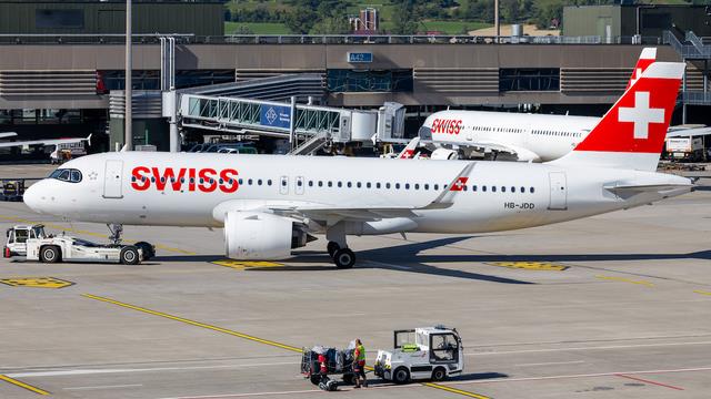 HB-JDD:Airbus A320:Swiss International Air Lines